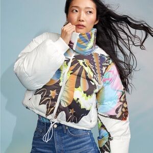Cynthia Rowley Multicolor Puffer Jacket